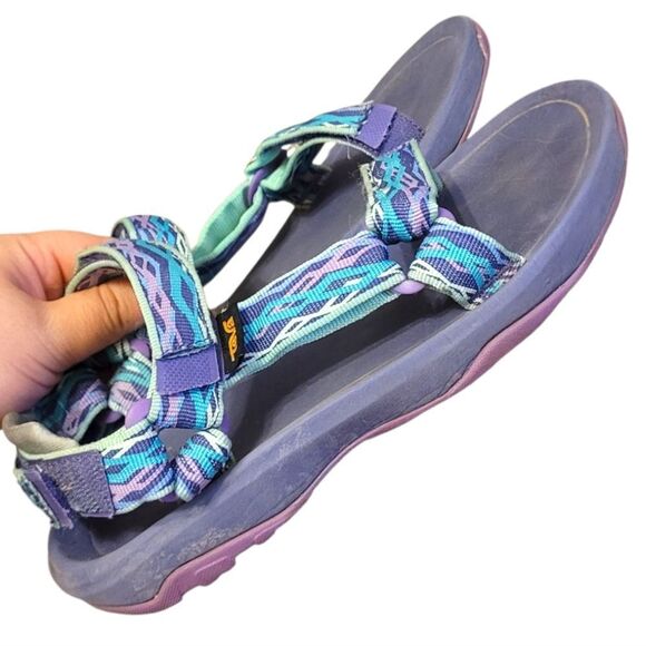 Teva Youth Purple Teal Hurricane XLT 2 Sandal Size US 4 - Picture 1 of 5